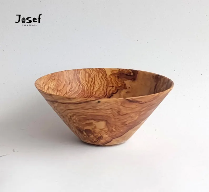 Dipping Snack Wooden Bowl
