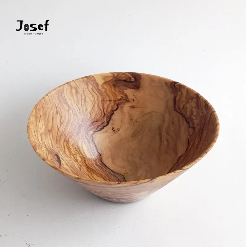 Dipping Snack Wooden Bowl