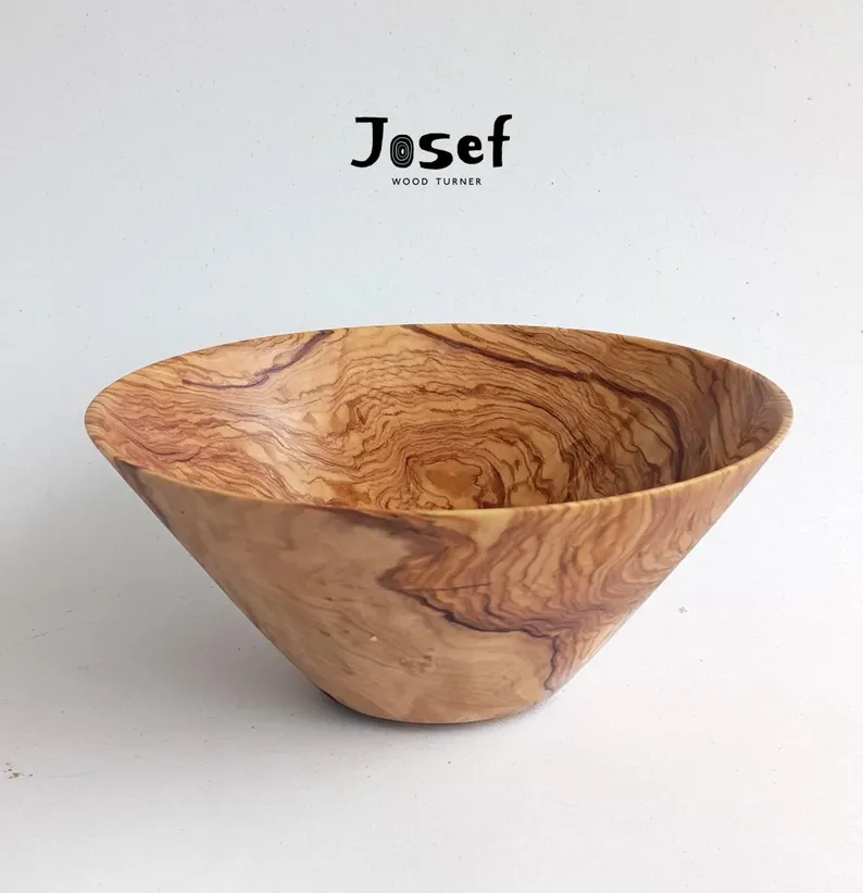 Dipping Snack Wooden Bowl