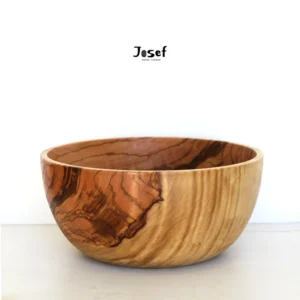 Olive Wood Salad Bowl - 10 inch