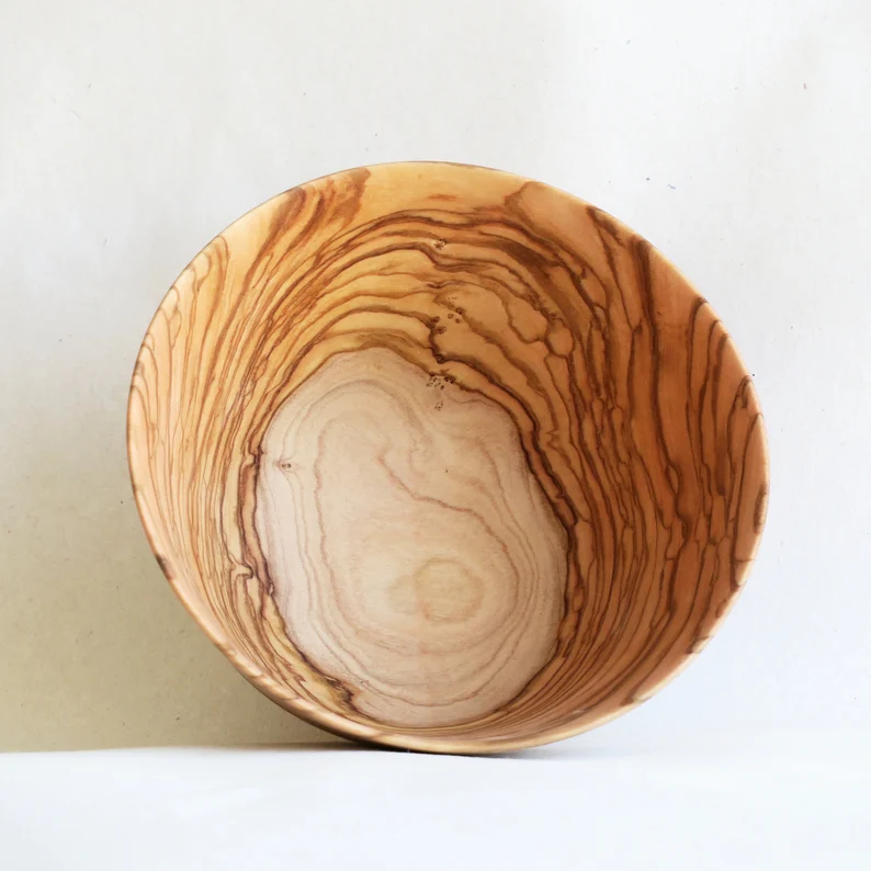 Olive Wood Bowl – Snack / Dipping / Breakfast