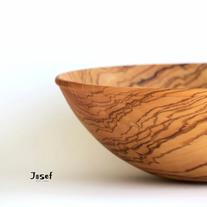 Thin Olive Wood Bowl