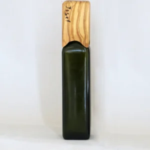 Olive Oil Bottle with Olive Wood Lid, 250 ml