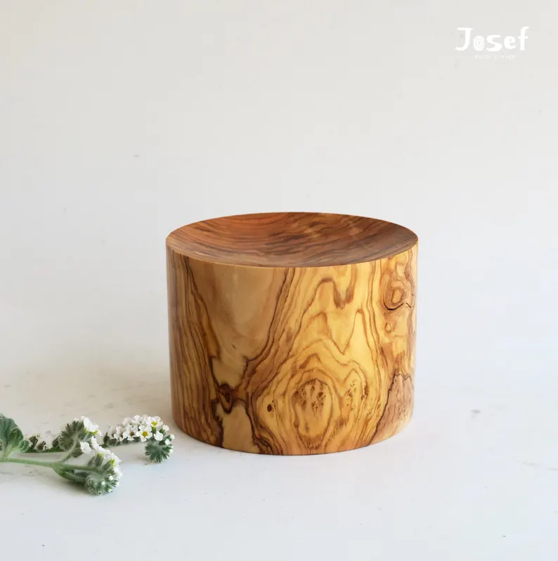 Olive Wood Trinket Stand