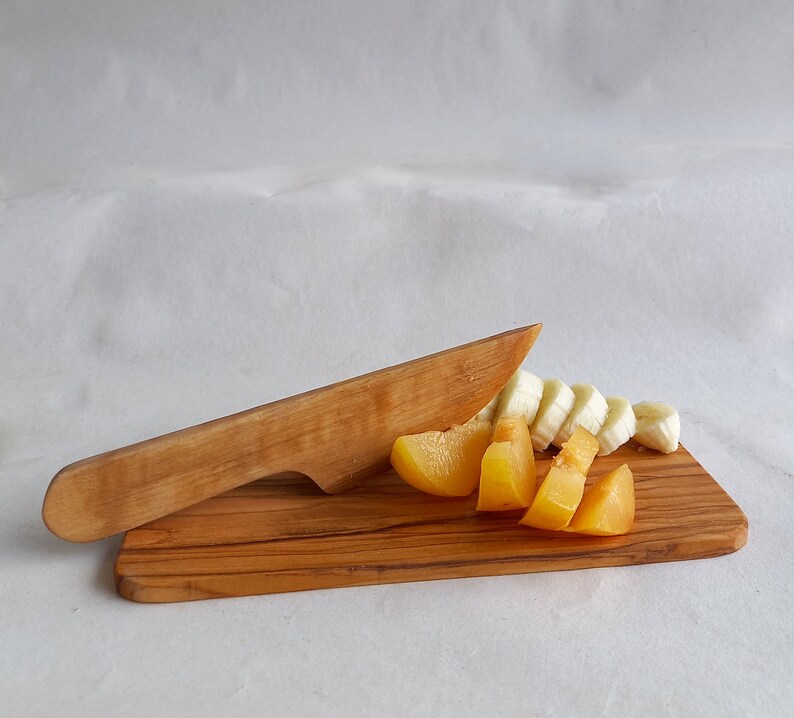Olive Wood Knife and Board