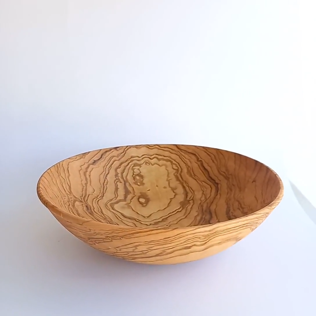 Thin Olive Wood Bowl