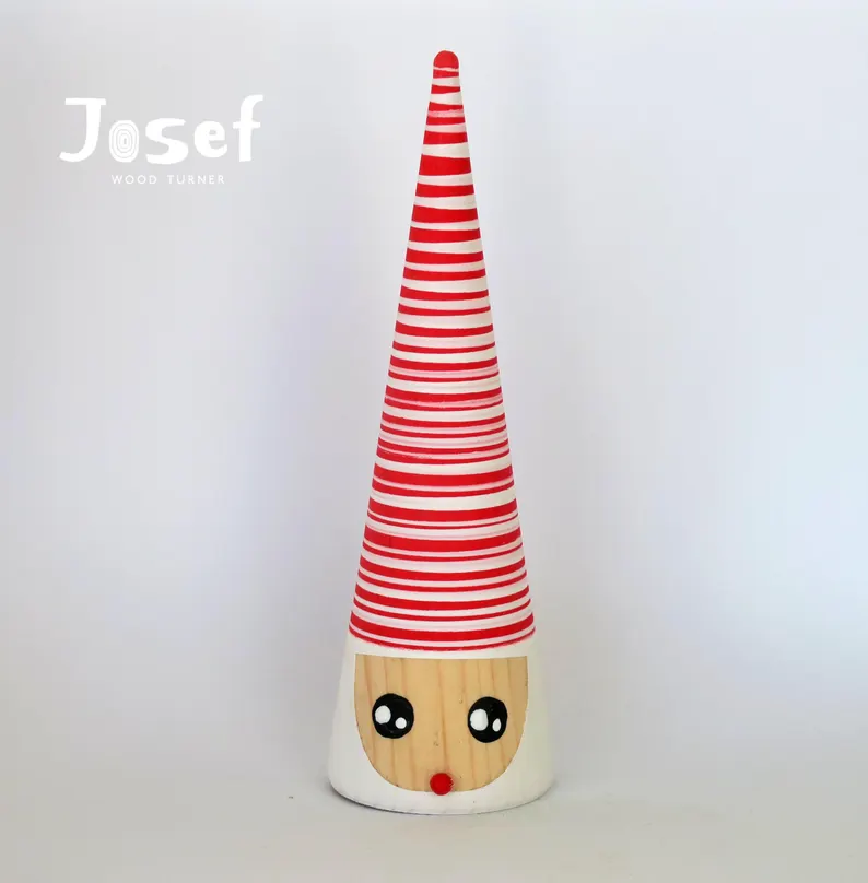 Wooden Christmas Gnome Set – Scandinavian Decor