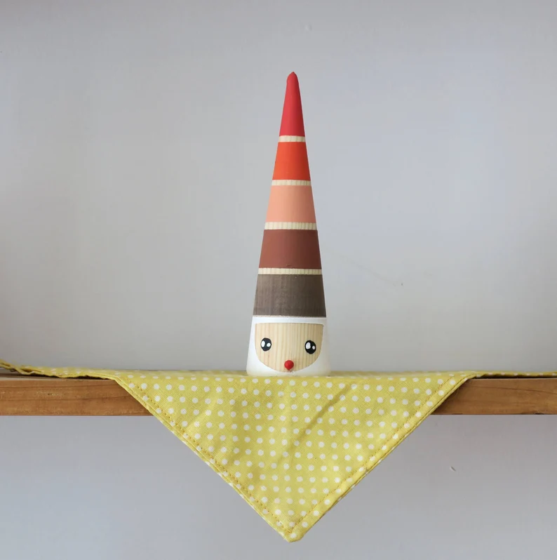 Wooden Christmas Gnomes