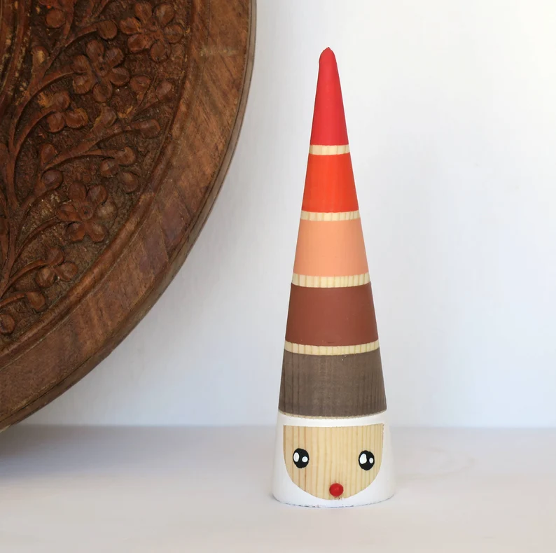 Wooden Christmas Gnomes