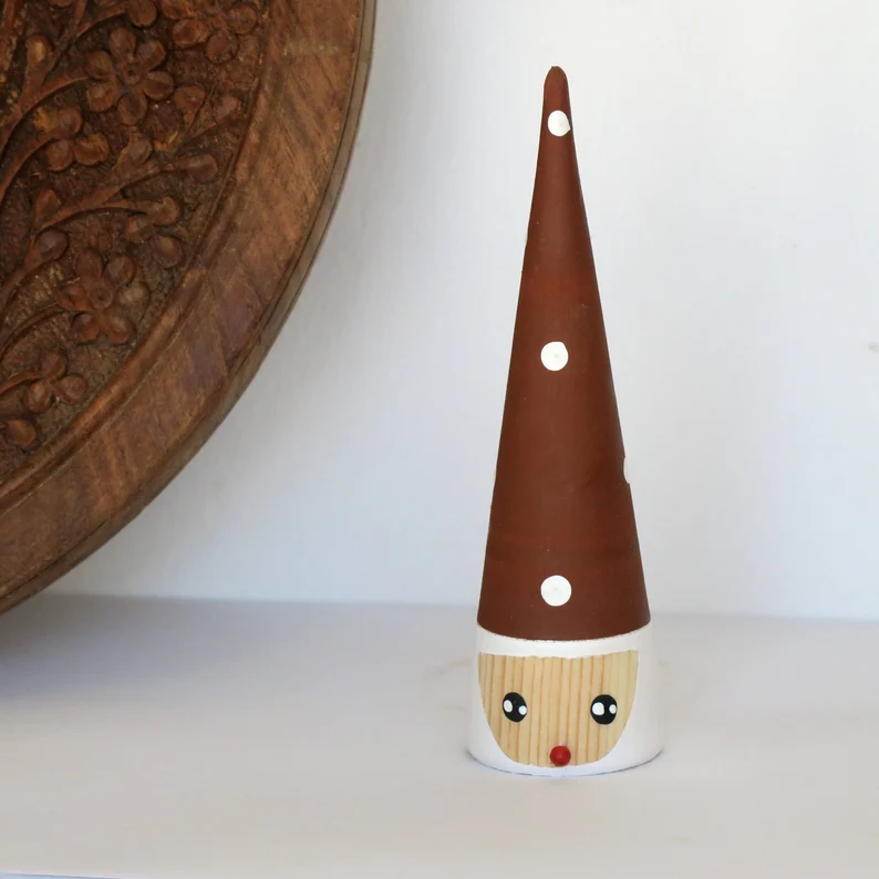 Wooden Christmas Gnomes