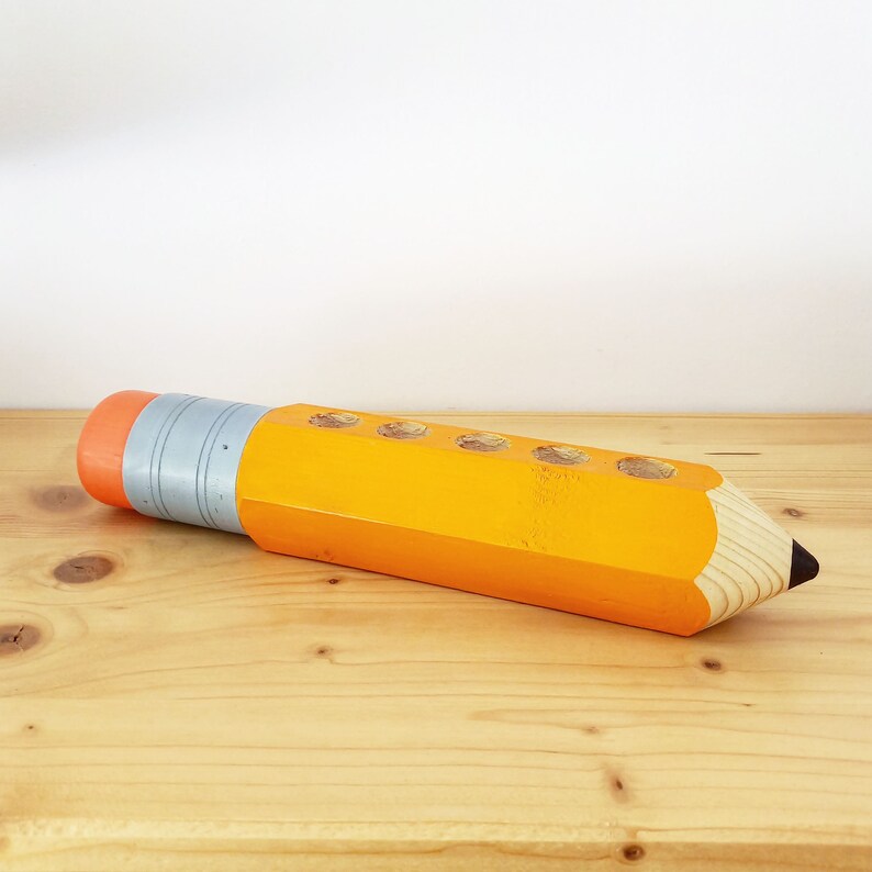 Wooden Pencil Holder – Desk Organizer
